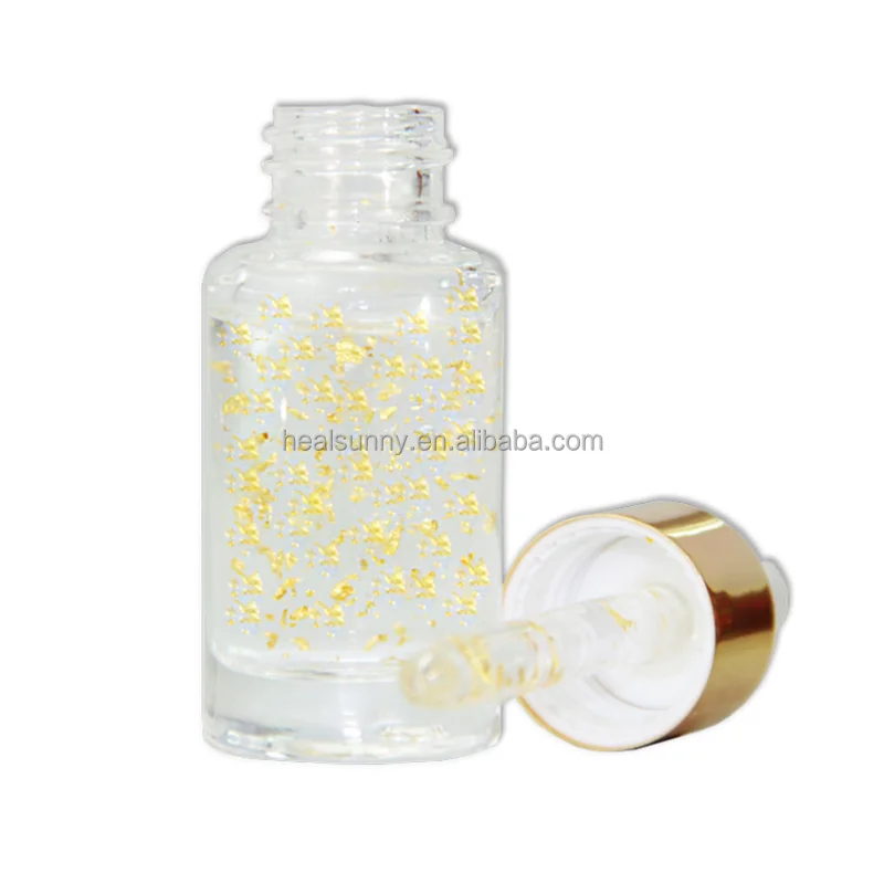 

Cosmetics brightening private label facial anti aging 24k gold face serum