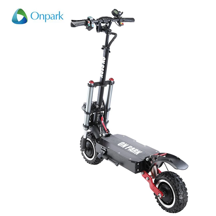 

5600w powerfull 80km long distance dual shock electric scooter for big man