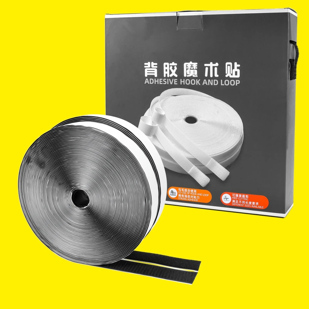 

Self-Adhesive Heat Resistance Feature hook and loop tape adhesive hook and loop tape