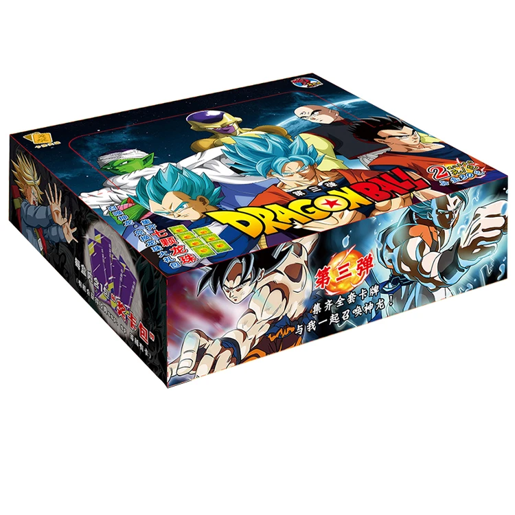 

Wholesale Dragon Ball Collection Cards Box Luxury Booster Super Heroes Classic Edition Board Playing Games Carts Anime G