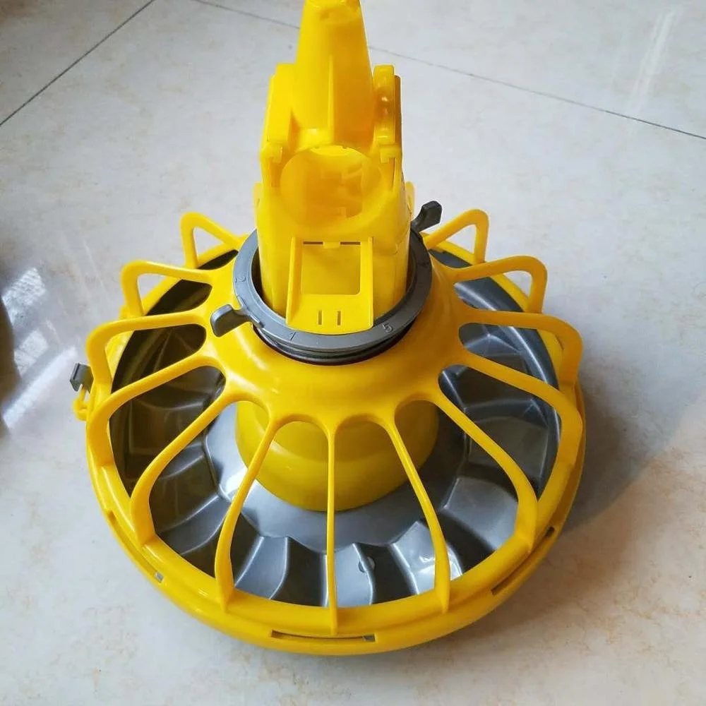 New Type Poultry Feeder Pan Automatic Broiler Pan Feeding Line System Equipment