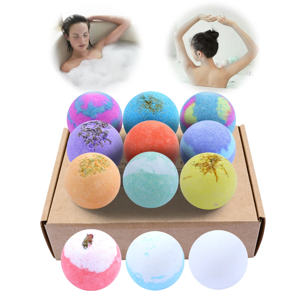 

Handmade Shower Steamers Bath Bombs packaging Bubble Fizzies Home Skincare Moisturize Essential oil Bathbombs Soap Bombe De Bain