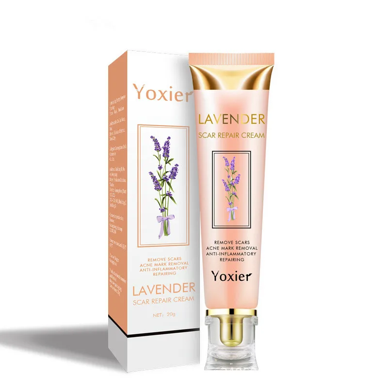 

Yoxier Lavender Scar Repair Cream Removes Acne Marks Whitening Cream Skin Care