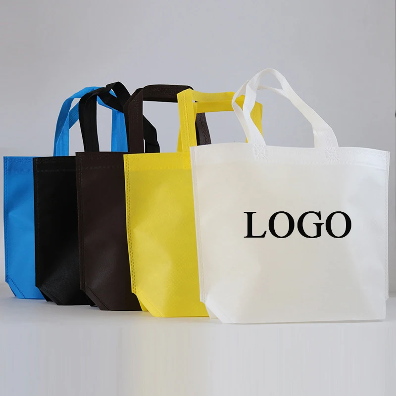 

High quality Reusable custom Print New Non Woven Bag Eco Tote Shopping Bag Recycle logo print non woven tote bag, As client's requirement