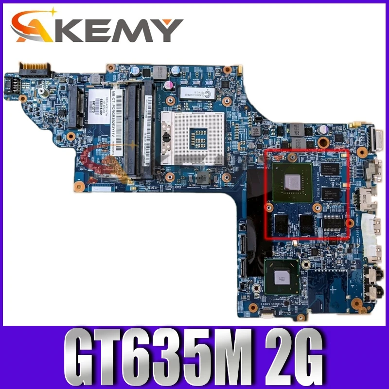 

AKemy Laptop motherboard For HP ENVY DV7-7000 GT635M 2GMainboard 711509-001 711509-501 48.4ST10.031 SLJ8C N13P-GLR-A1