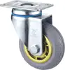 Better ---3 Inch 4 Inch 5 Inch Medium Duty Rubber Caster With Swivel/ Brake /Screw / Thread