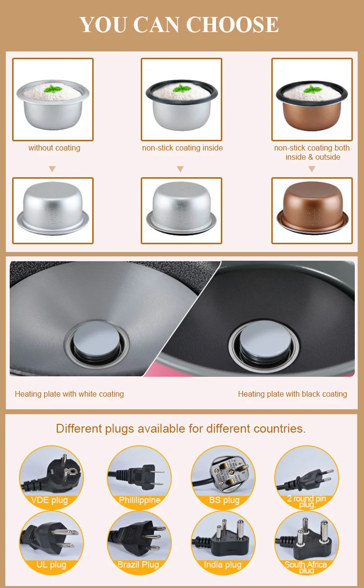 1.5l 1.8l Deluxe Rice Cooker With Flower Tinplate Buy Flower Deluxe