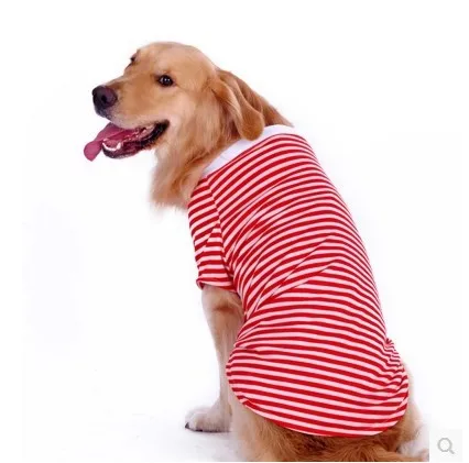 

Hot Sale Spring summer big dog clothes pet clothes outfit large dog T-shirt vest