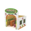 Interesting little post office house plastic playground kids game house