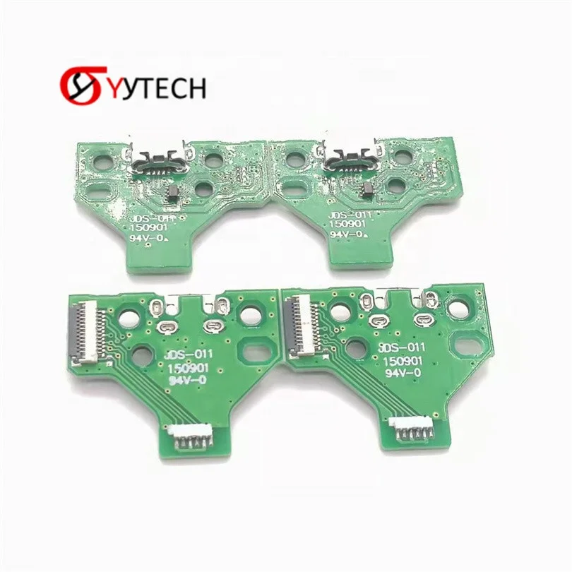 

SYYTECH Repair Controller JDS-001 011 030 JSD 040 050 Power Socket Port Charging Board for PS4 Pro Slim Game Accessories