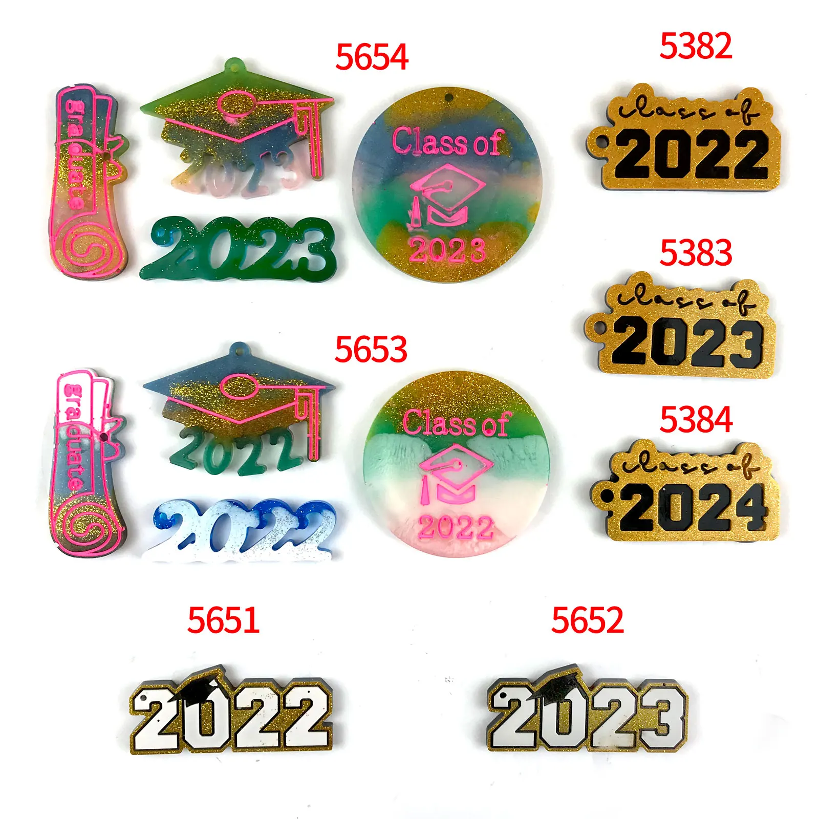3107 The class of 2021 2022 2023 2024 keychain silicone mold Boys and girls love and hope epoxy table swing moulds, Random
3107 The class of 2021 2022 2023 2024 keychain silicone mold Boys and girls love and hope epoxy table swing moulds, Random