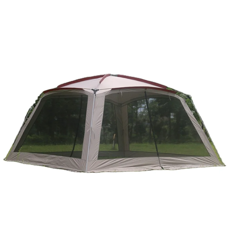 

5-8 Person Ulterlarge Single Layer Large Gazebo Sun Shelter Large Awning Party Tent Camping Tent Fishing Tents