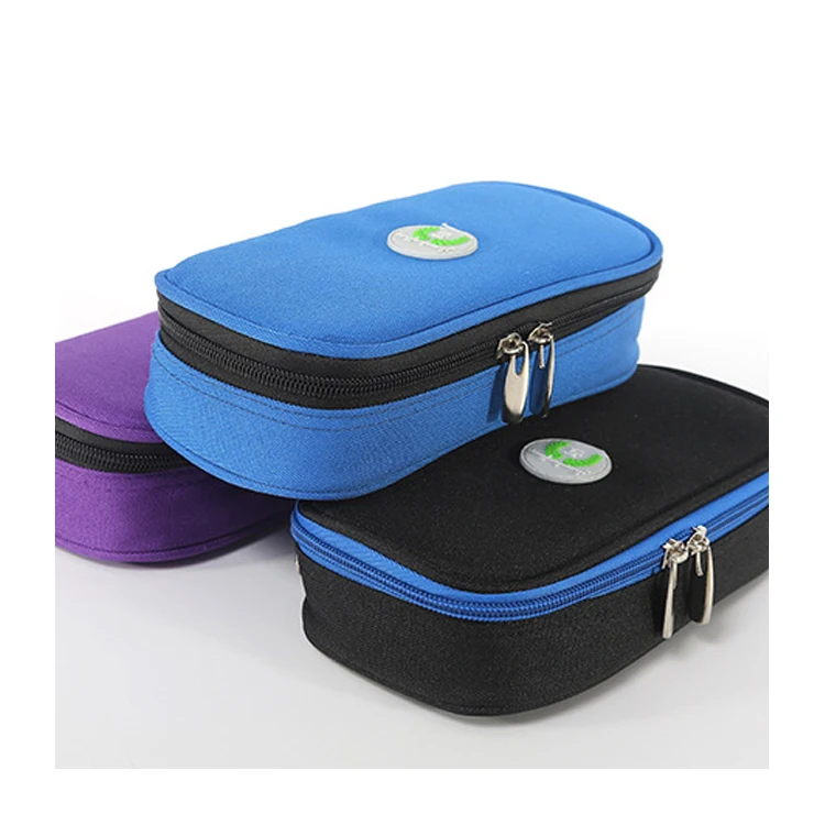 

Portable Insulated Diabetic Travel Case Cooler Box Aluminum Foil cooler bags, Customized color