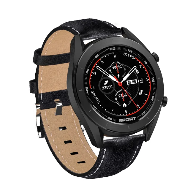 

DT99 Smart Watch 1.2 Full Round Touch Screen Heart Rate Monitor sports Fitness Tracker Android iOS Watches Men
