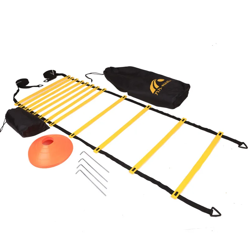 

Factory wholesale high quality multifunction soccer agility training set football basketball boxing Agile ladder training kit, Customize color