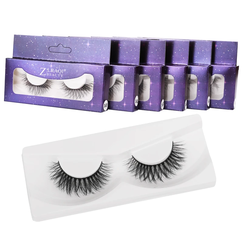 

2021 High Quality New Cruelty Free 3d Faux Mink Lashes Silk Lashes Wholesale