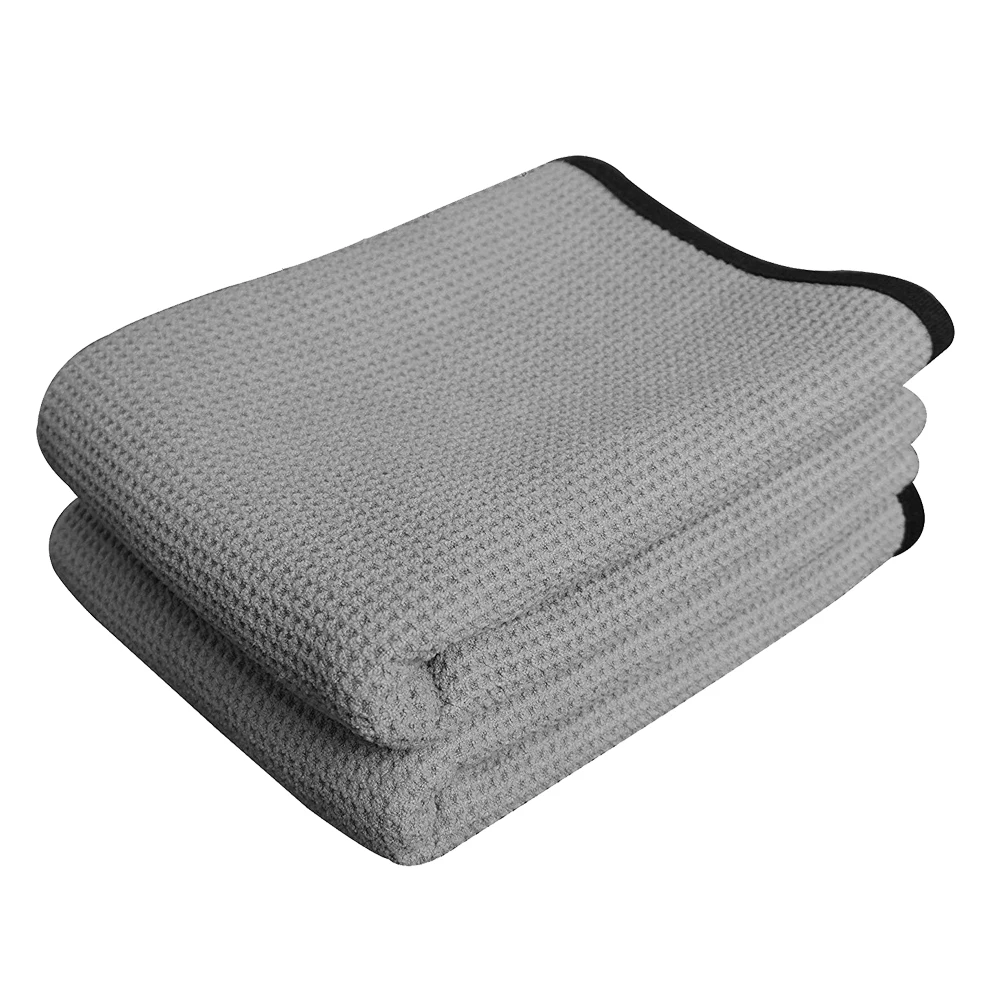 Window And Mirror Waffle Weave Cleaning Cloth Auto Care Microfiber Best