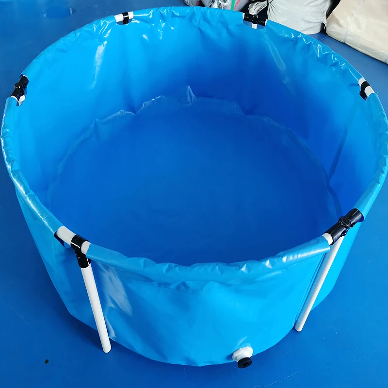 
Double tier cat fish and shrimp portable pond collapsible fish pond 