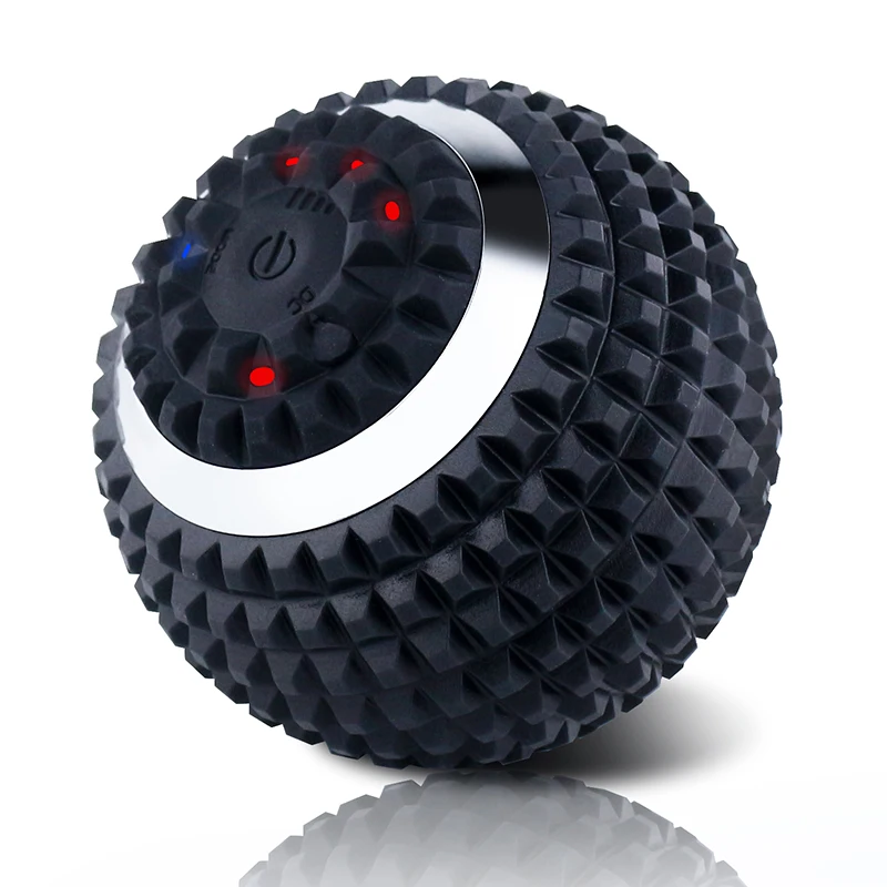 

2021 USB Charging Handheld Massage Ball Mini portable vibration Single Ball for Exercise Vibrating Massage Ball for Muscle, Pink, black, green, red