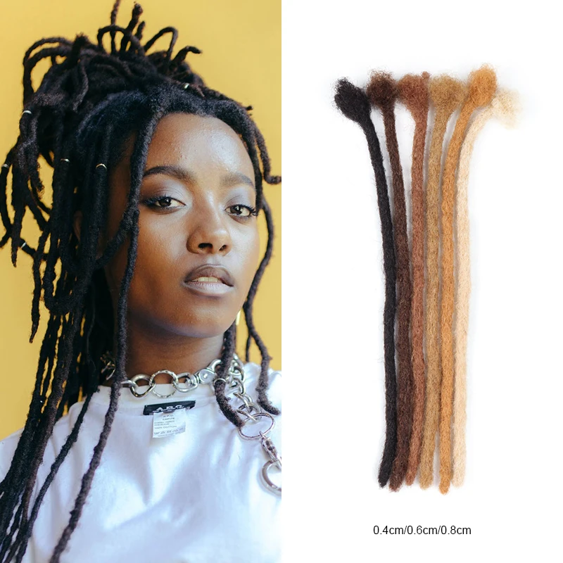 

HEFEI VAST micro dreadlock extensions locs dreadlock braids artificial dreadlock crochets braids loc extensions human hair