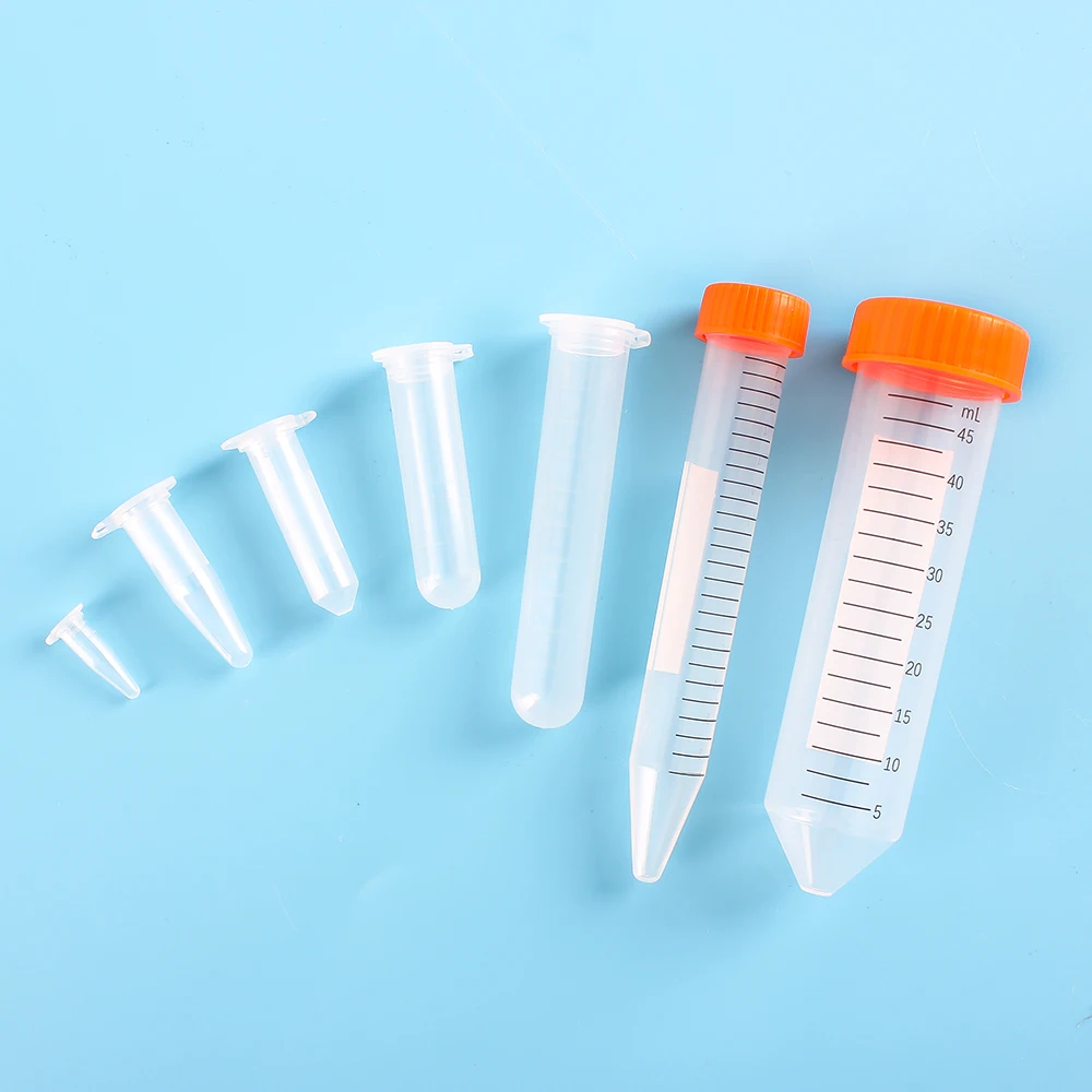

Plastic Micro Centrifuge Tube with Clear White Graduation Centrifuge Tubes