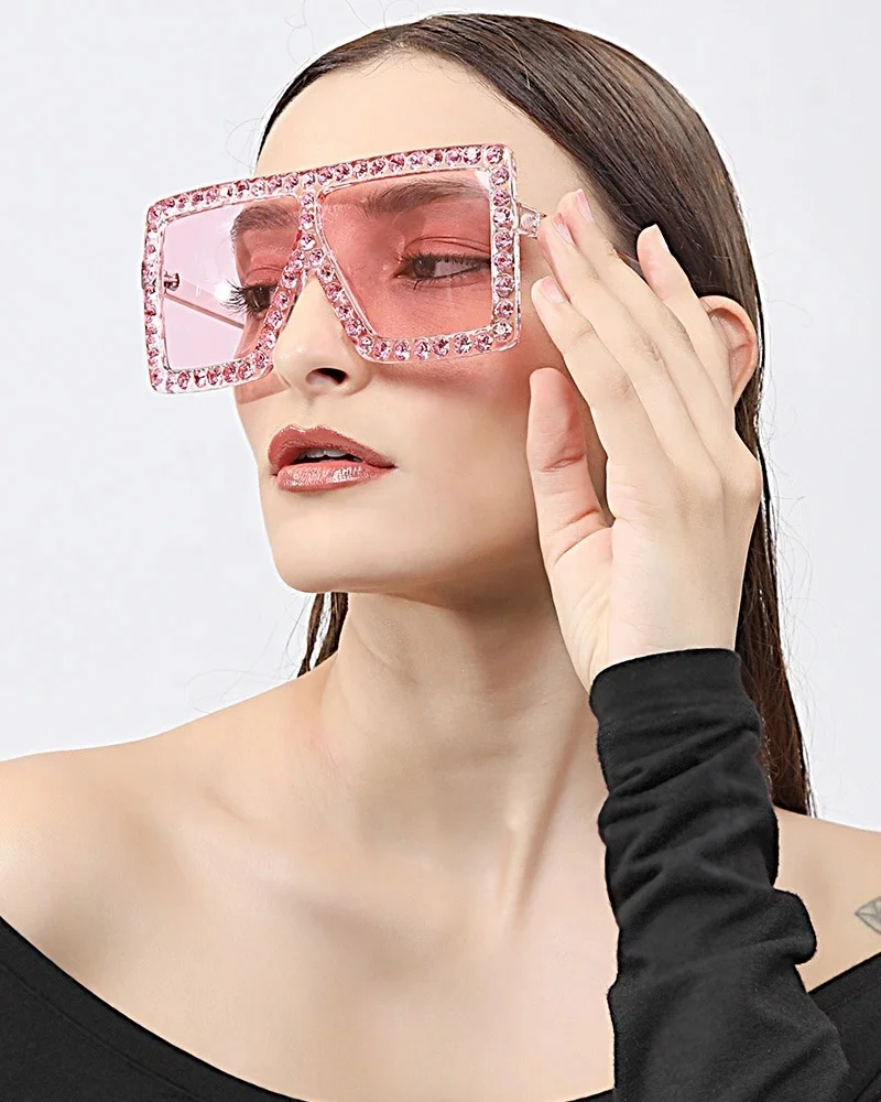 

Tidy Sunglasses Cool Sunglasses Fashion Elegant Diamond-Encrusted Sunglasses