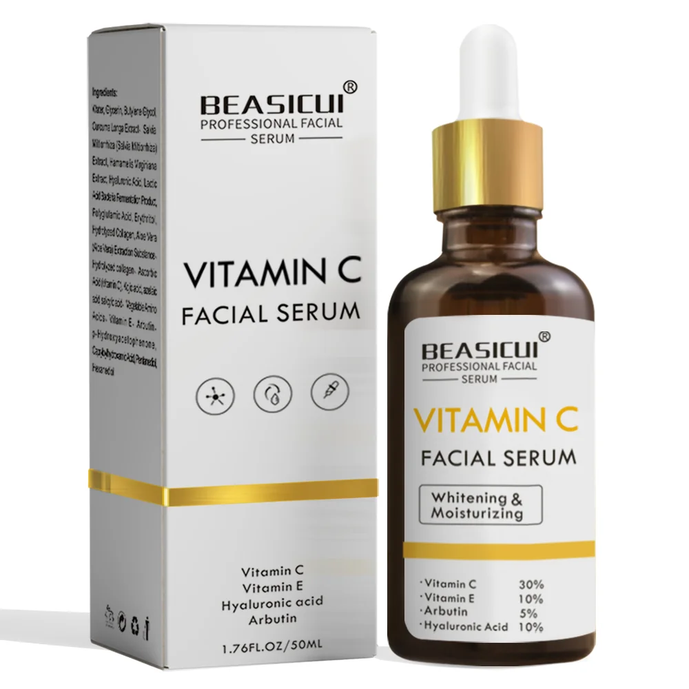 

50% off shipping Free Sample Organic Vit C Vitamin C Serum For Face Vitamina Facial Vc Vitamin C Serum