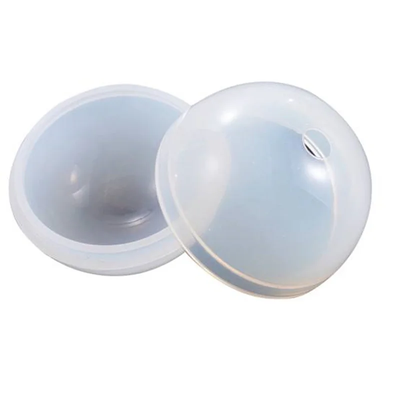 

041 Can Be Customized Logo Crystal Epoxy Resin Round Ball Silicone Mold