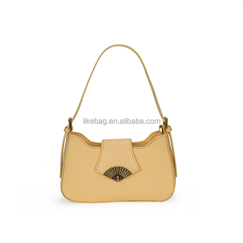 

LIKEBAG factory direct sales Soft PU leather design messenger shoulder lady handbag for girls