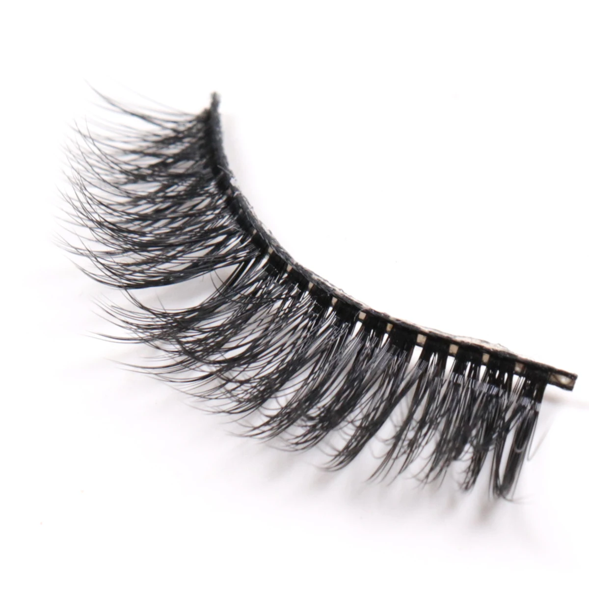 

READY TO SHIP summer new lashes style silk lashesfaux mink lashes with free box 3d faux mink eyelashes, Natural black