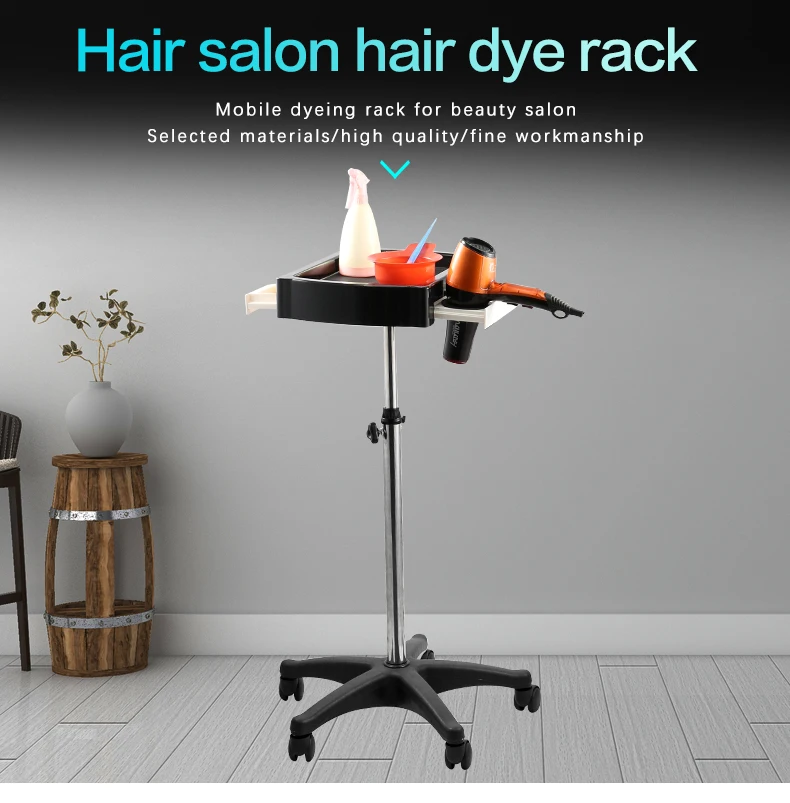 T0176 Professional stainless steel hair coloring trolleys