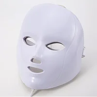 

New 7 color lights led photon therapy facial mask for anti-aging is neck face skin rejuvenation therapy