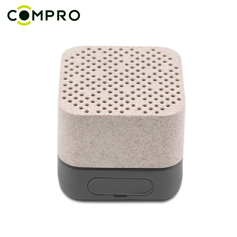 Biodegradable Mini Handfree Speaker Eco Friendly Portable Mini Car Speaker Degradable Straw Environmental Wireless Speaker - ANKUX.COM