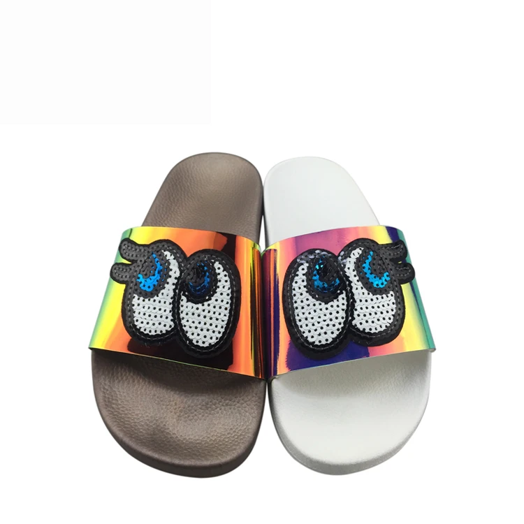 

children shoes cute custom ornaments for kids slippers, As pictures or customed
