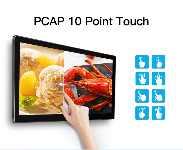 High Quality Full Hd 32 Inch Touch Screen Pc Tv All In One Pcap Touch