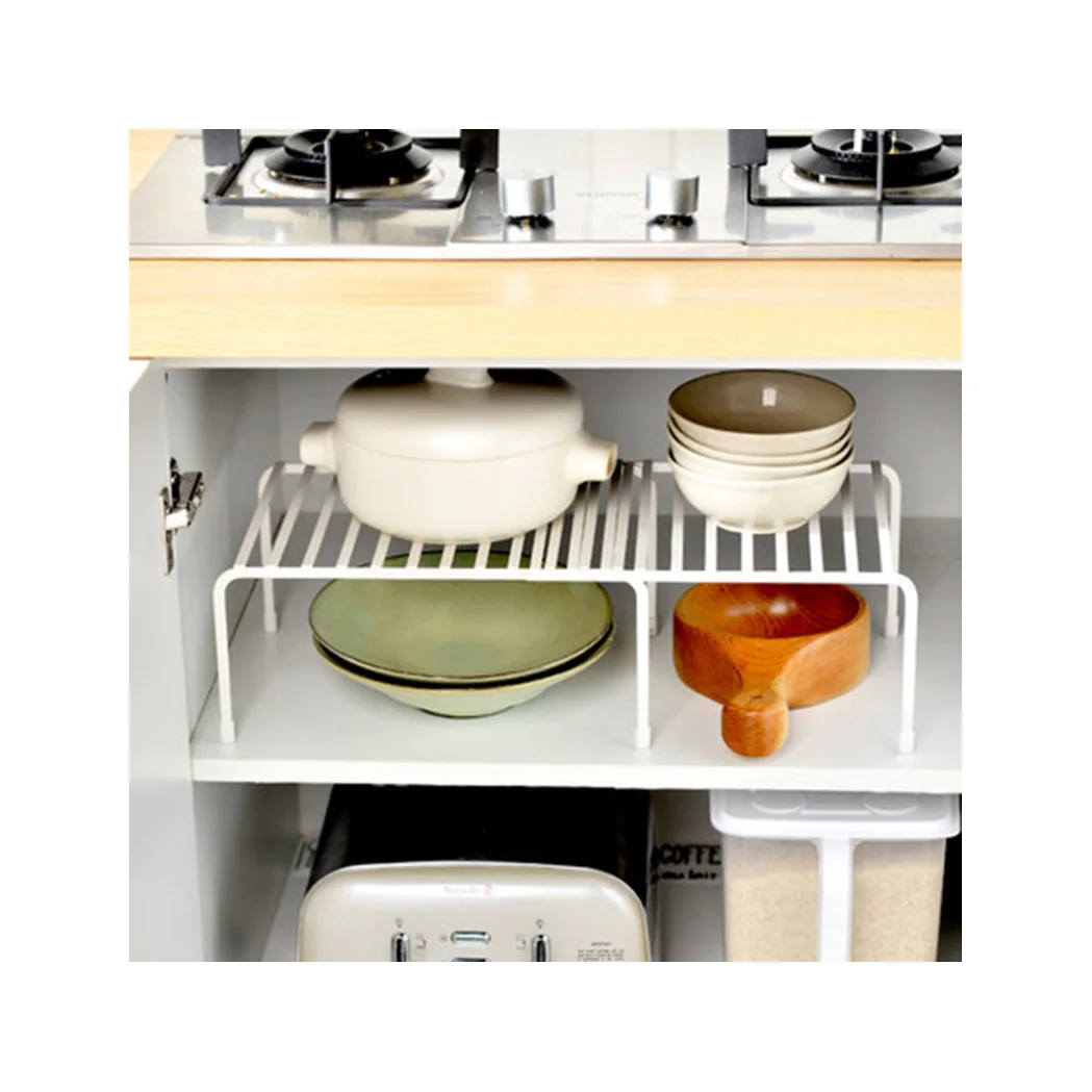 

metal rust resistant cupboard plate counter pantry organization kitchen smart design premium cabinet storage extendable shelf