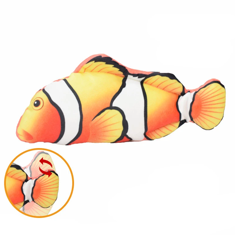 

dog fish chewing toy flippity fish toys electric interactive kids floppy cat fish toy for baby pet