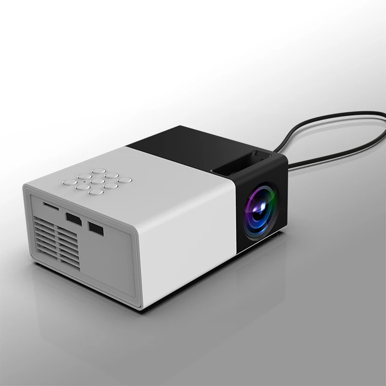 

55 ANSI Lumen Android Home Theater Beamer Yellow Black Color 1080p Mini Pocket Portable Projector