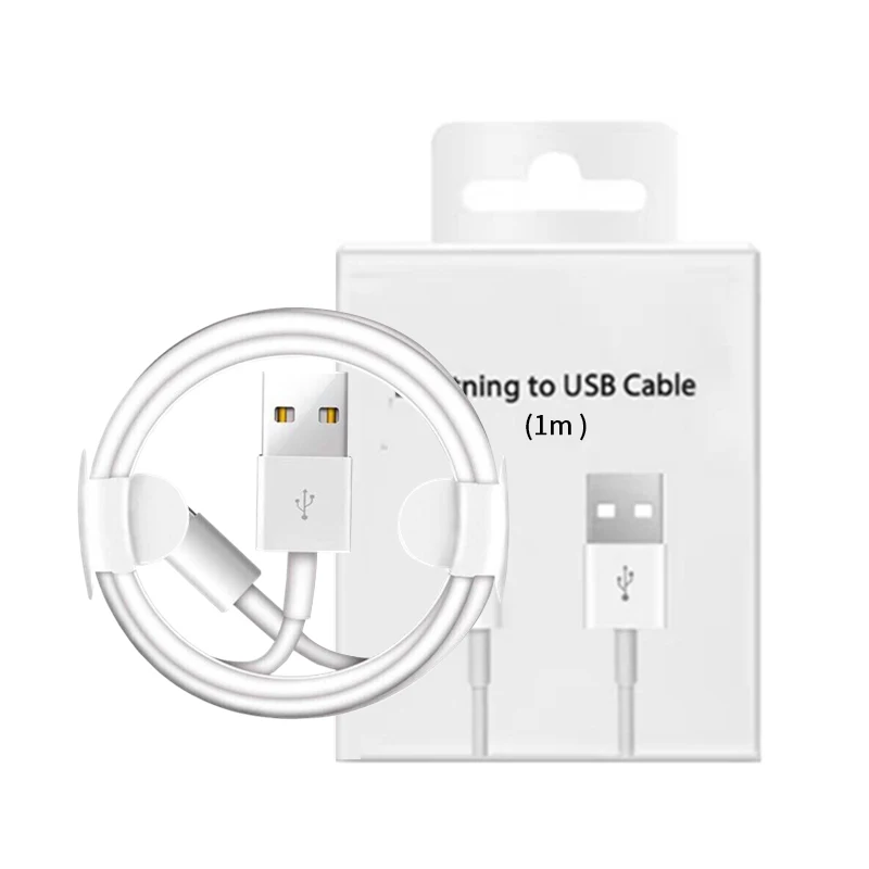 
USB Cable for iPhone 11 X Xs X Max 2.4A Fast Charging Data Cable for iPhone 8 7 6 6Plus Cable Charging 