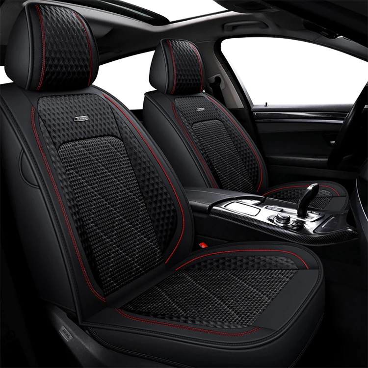 
Full set universal luxury car leather seat cover set seats cover 