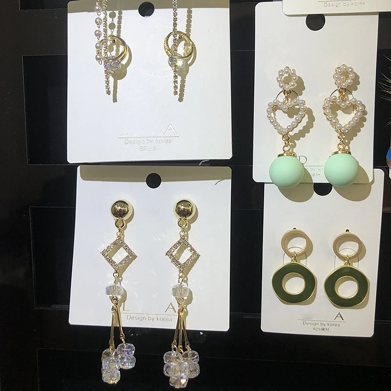 

Cheap price earrings mixed lot women earrings mixed acrylic earrings wholesale