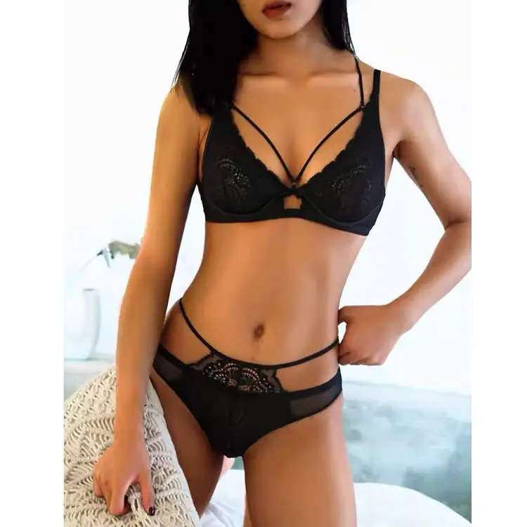 

Lingeries Transparent Sexy Lace Women Quantity Sets Fabric, Customizes color