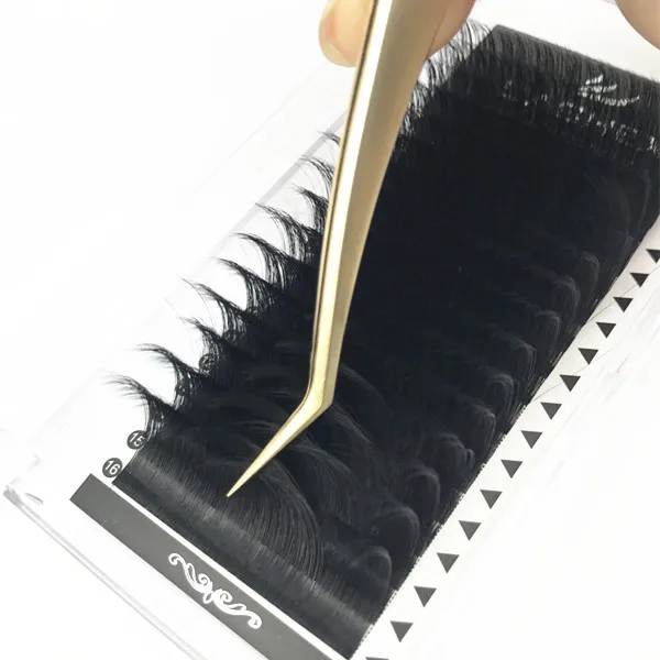 

Matte black custom curl lash extension supplies silky soft vegan and cruelty free mega volume cashmere eyelash extensions