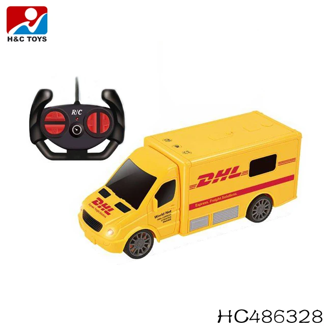 Mini Remote Control Express Vehicle Rc Van With Light And Sound Hc486328 -  Buy Rc Van,Rc Express Vehicle,Mini Van Toy Product on 
