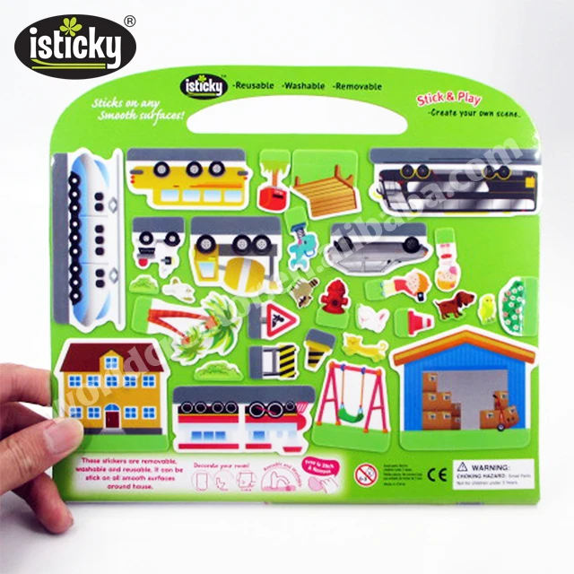 
Free sample wholesale waterproof design custom printing pop up books sticker 