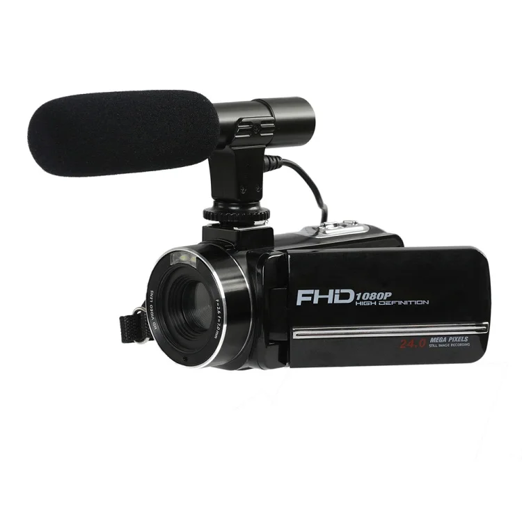 

2020 New Technology Shooting 1080p Handy HDV Professional Digital Video Camera Camcorder, Black