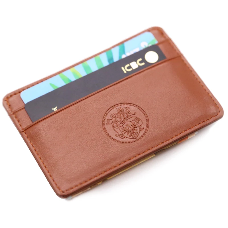 

new arrival slim wallet mens magnetic multi tool credit card holder money clip