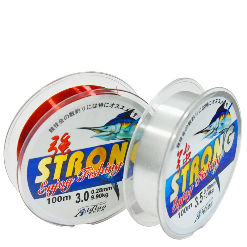 

Jetshark 100m 0.4#-10# High Power Nylon Fishing Line