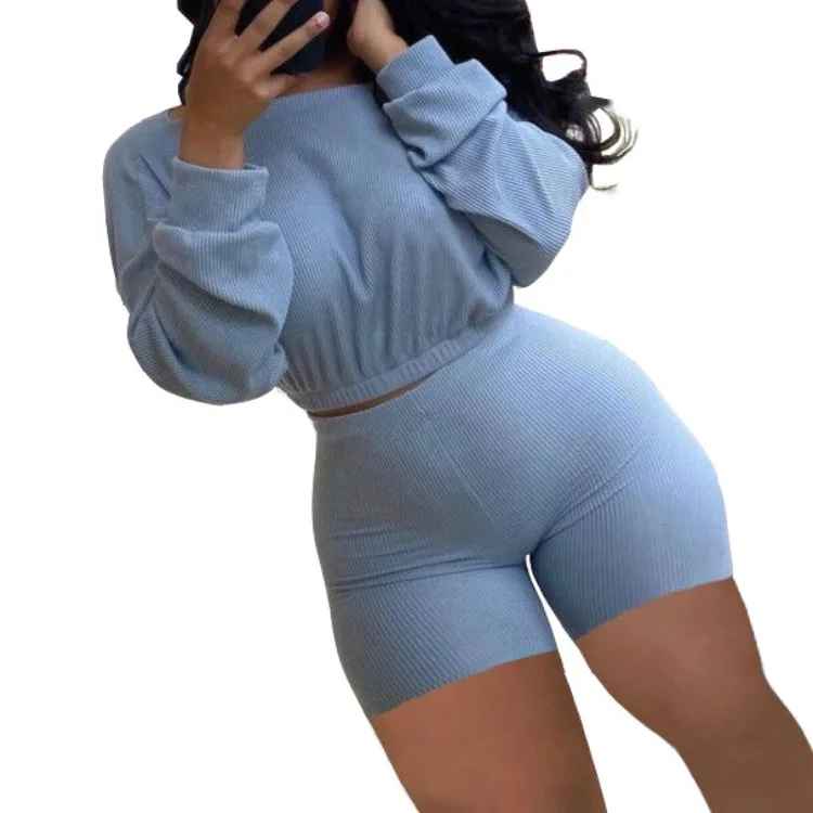

Spandex fabric plus size two piece pants set ladies clothing sets women's sport sets, Picture shows