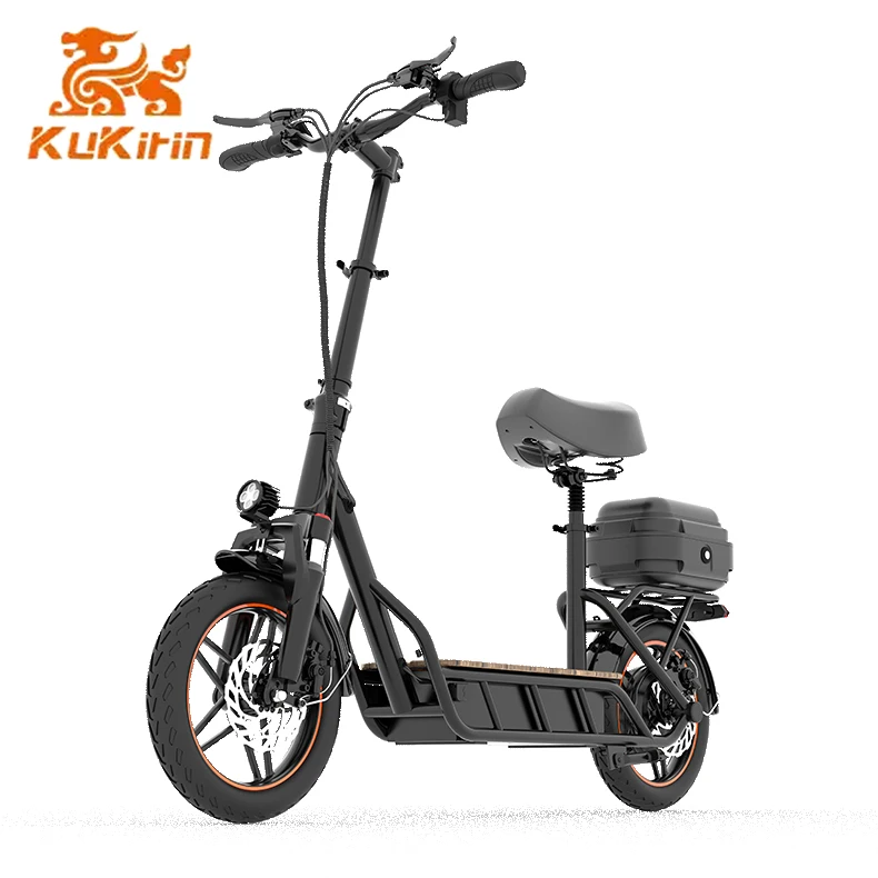 

2024 500W hot Selling 14 inch pneumatic tire High power KUKIRIN C1 Pro 48V 25Ah 100KM range quick folding electric scooter